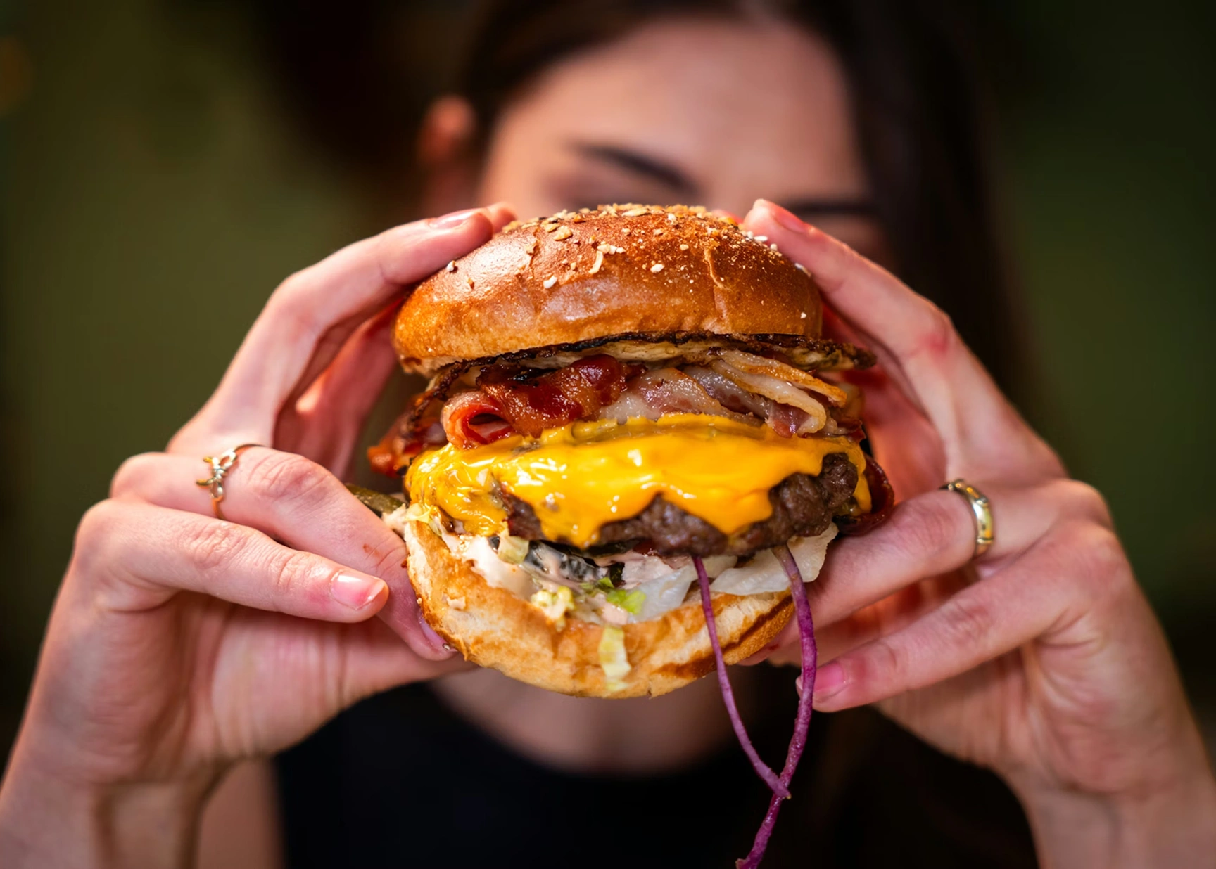 Hamburguesa con queso